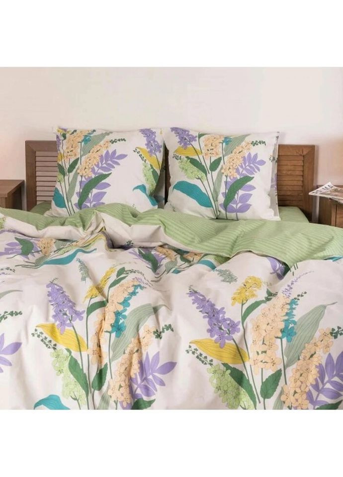 Постільна білизна двоспальне Ранфорс 23224-2 210х175 см Viluta (336328037)