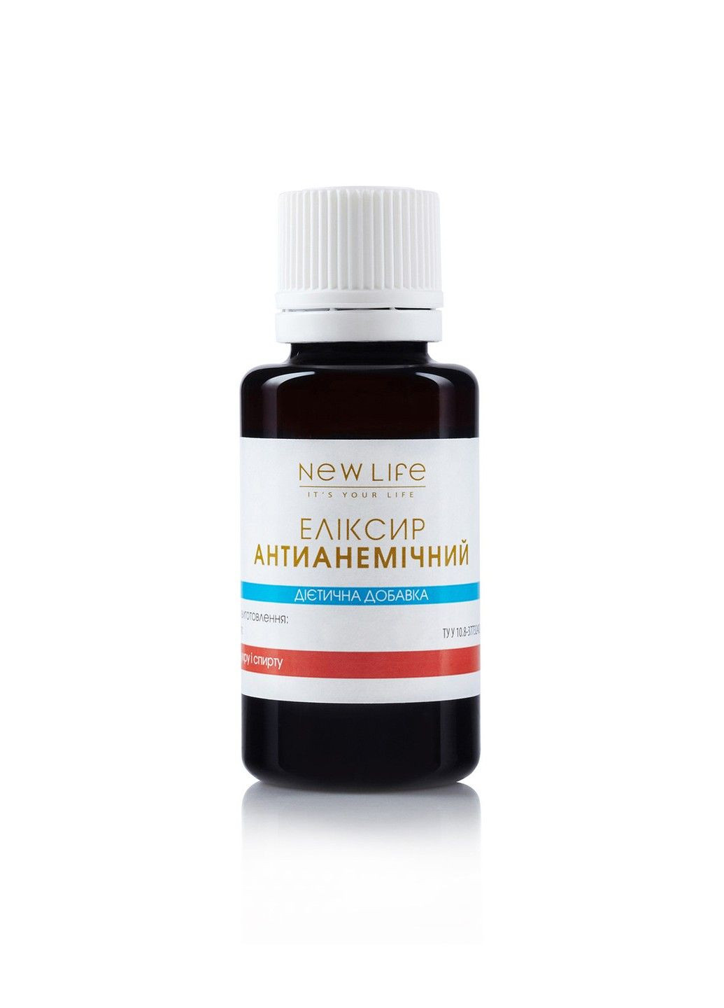 Еліксир антианемічний для підвищення гемоглобіну 30 мл Нове життя New LIFE (316607669)
