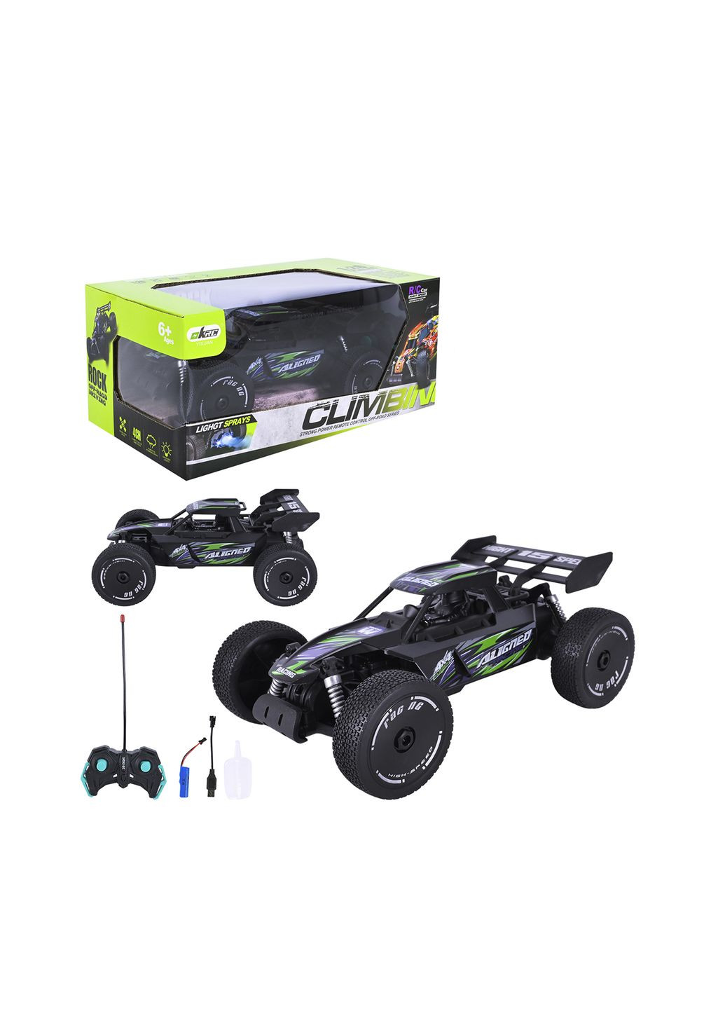 Радіокерована машина баггі колір різнокольоровий ЦБ-00278939 No Brand (333427037)