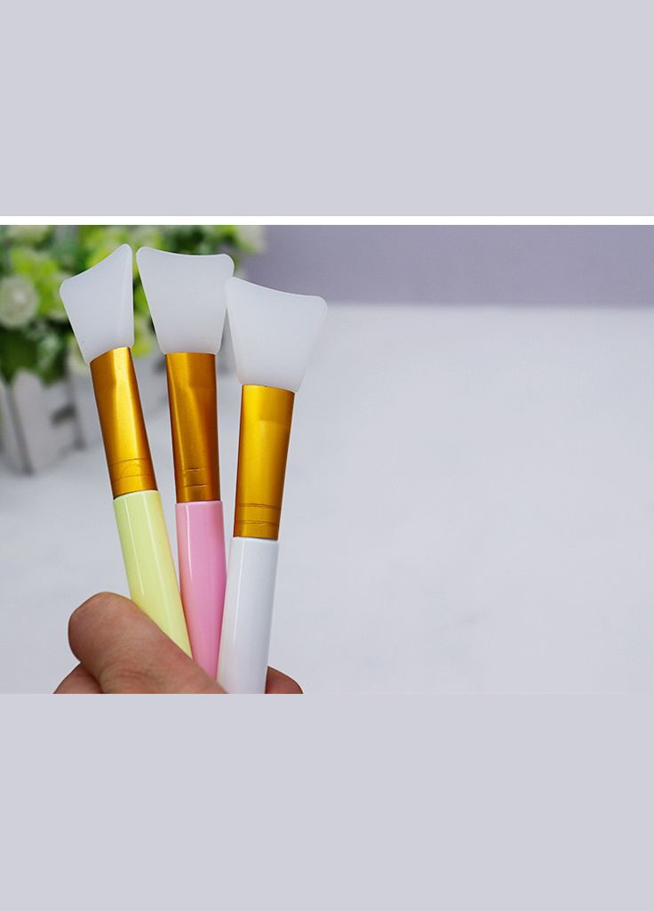 Силіконовий пензлик-шпатель для нанесення парафіну і масок No Brand (307252283)