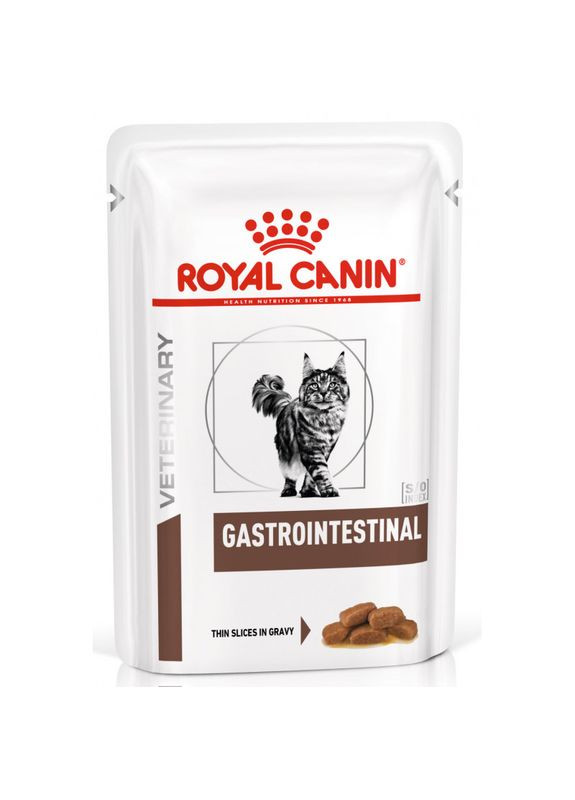 Паучі Gastro Intestinal Cat Pouches 85 г (9003579013557) (40390011) Royal Canin (279563269)