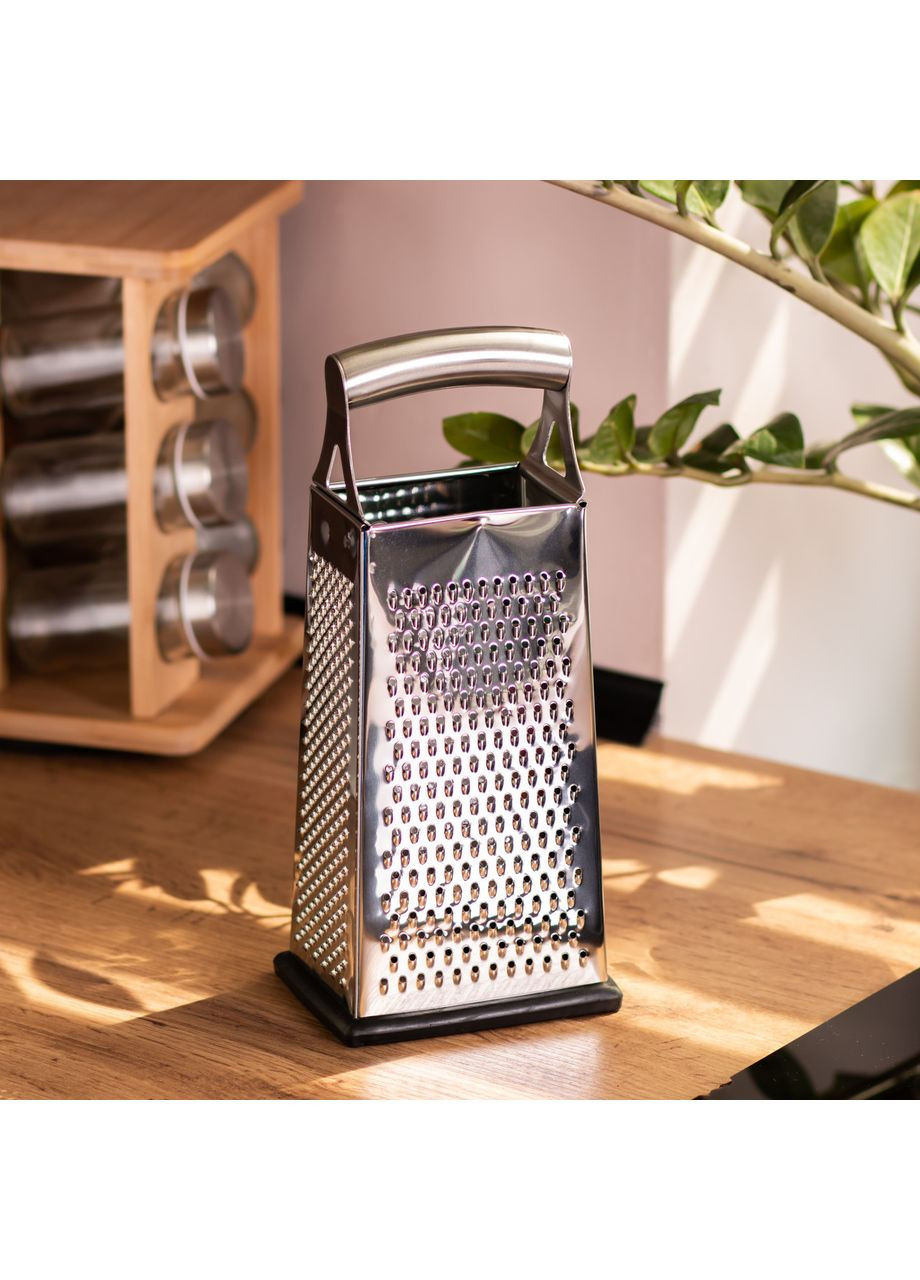 Универсальная терка для овощей и фруктов 11×8.5×26 (см) из нержавейки HP-8-13 Ding Lanfang (370800765)