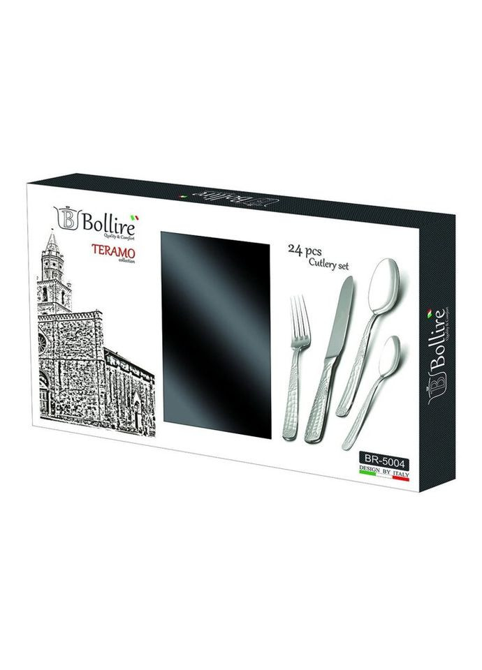 Набір столових приладів Teramo 24 пр BR-5004 Bollire (324031631)