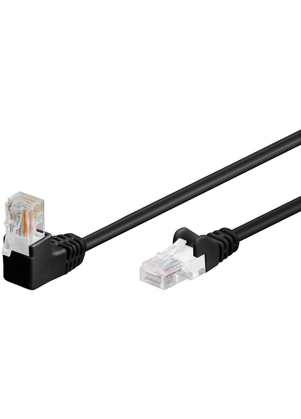 Патч корд неэкранированный RJ45 UTP5e 3.0m (75.09.4173xA) patch AWG26 1x90° D=4.9mm Gold Goobay (369645615)
