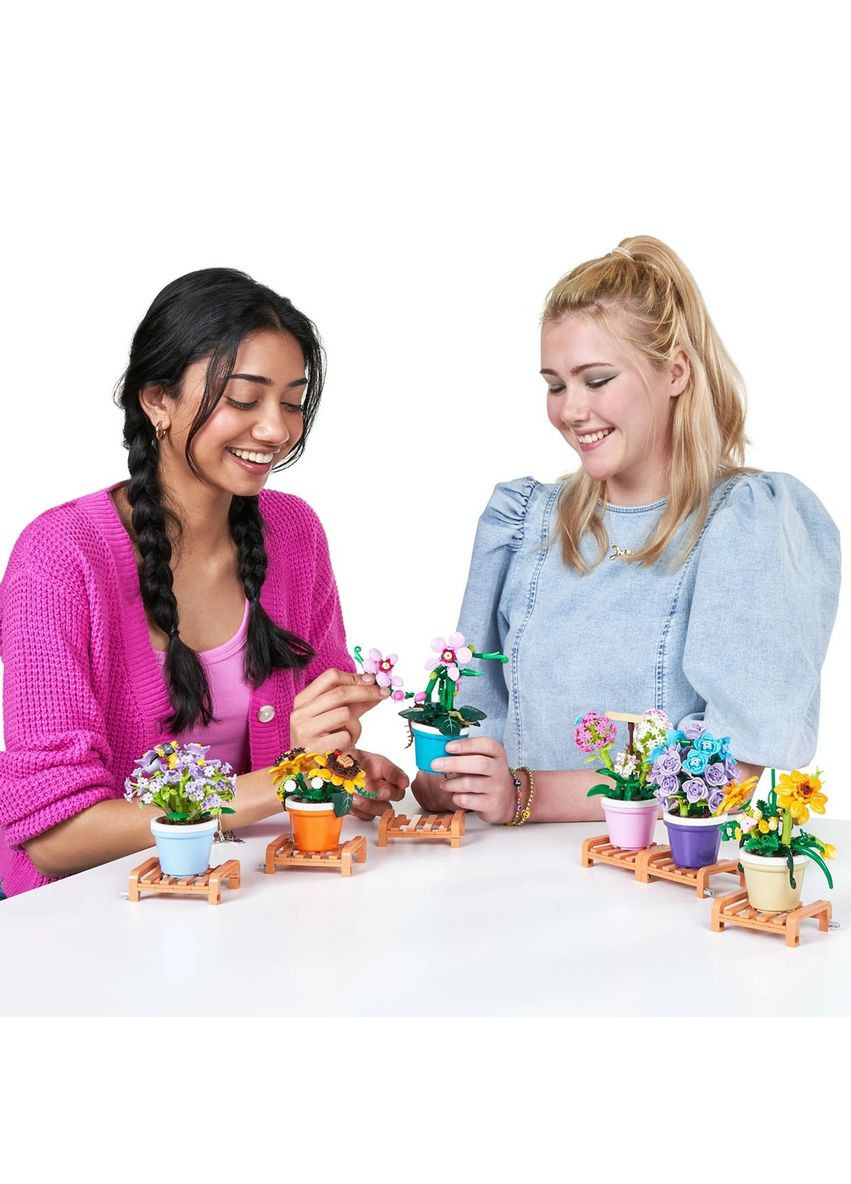 Конструктор Zuru Garden S1 Садові рослини в горщиках (83183GQ1) Max (342753264)