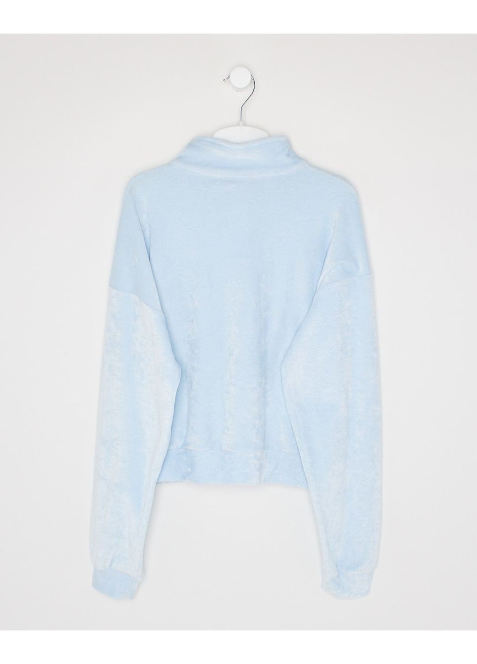 Толстовка демисезон,голубой с принтом, Missguided (265010666)