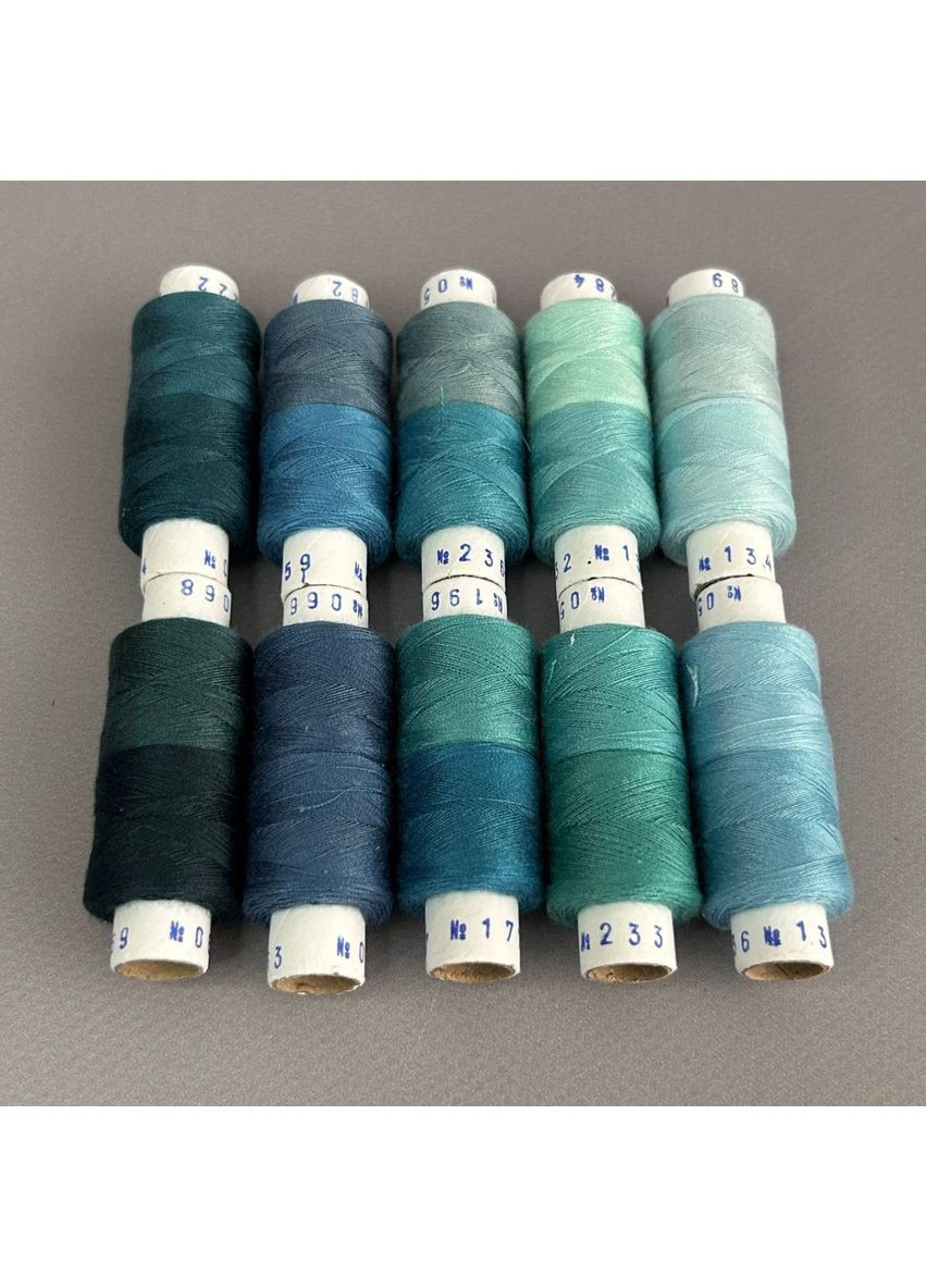 Набор нитей с градиентом 40/2 100% полиэстер 150м 20-11 Plus-plus (352749779)