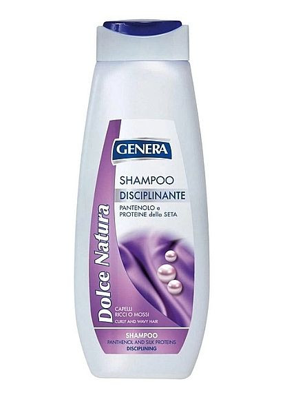 Шампунь для волосся з пантенолом і протеїнами шовку Dolce Natura Shampoo 500ml (1305045-196386) Genera (368664737)