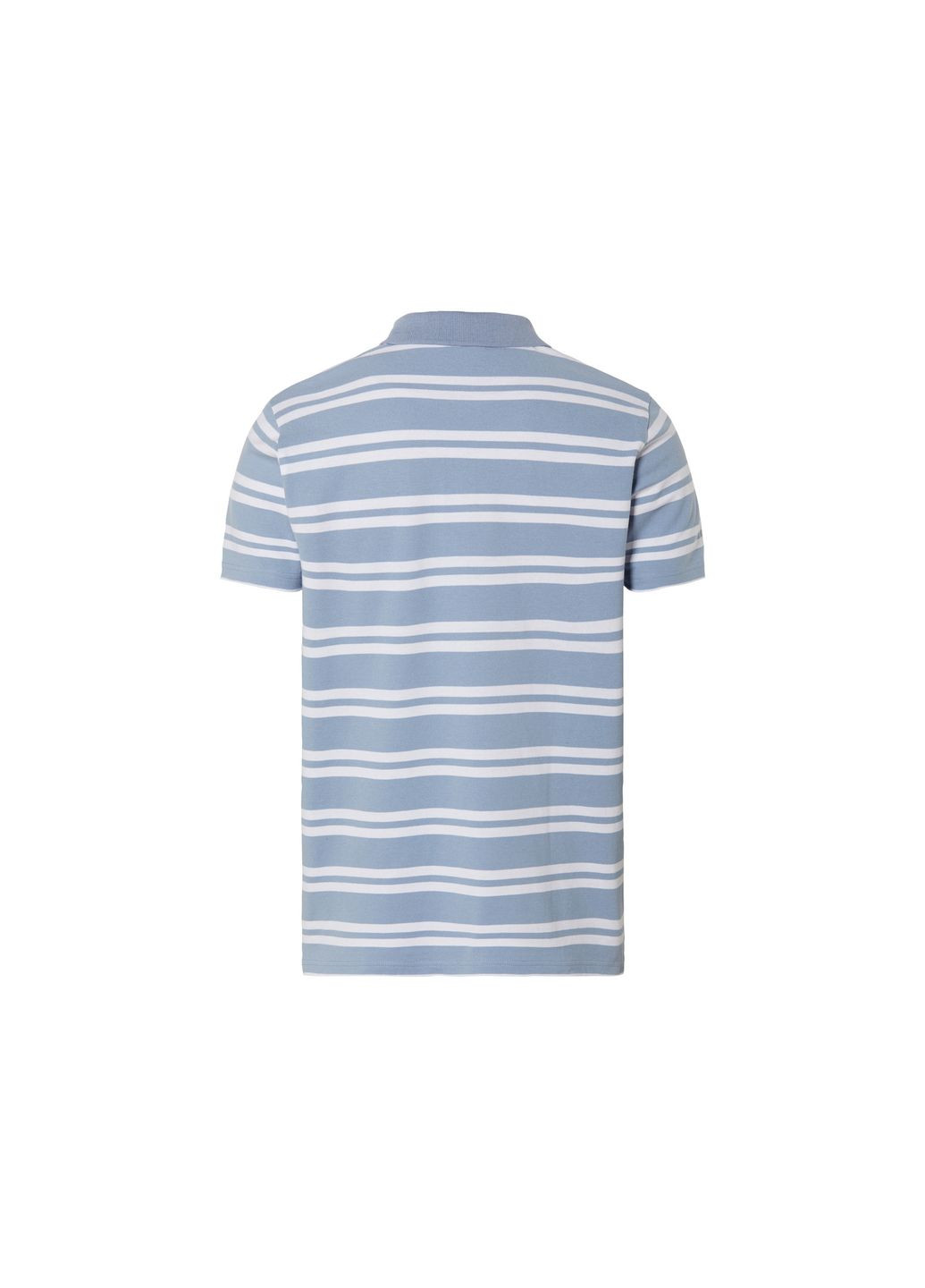 Блакитна футболка-поло з бавовняного піке для чоловіка lidl 450289 блакитний Livergy