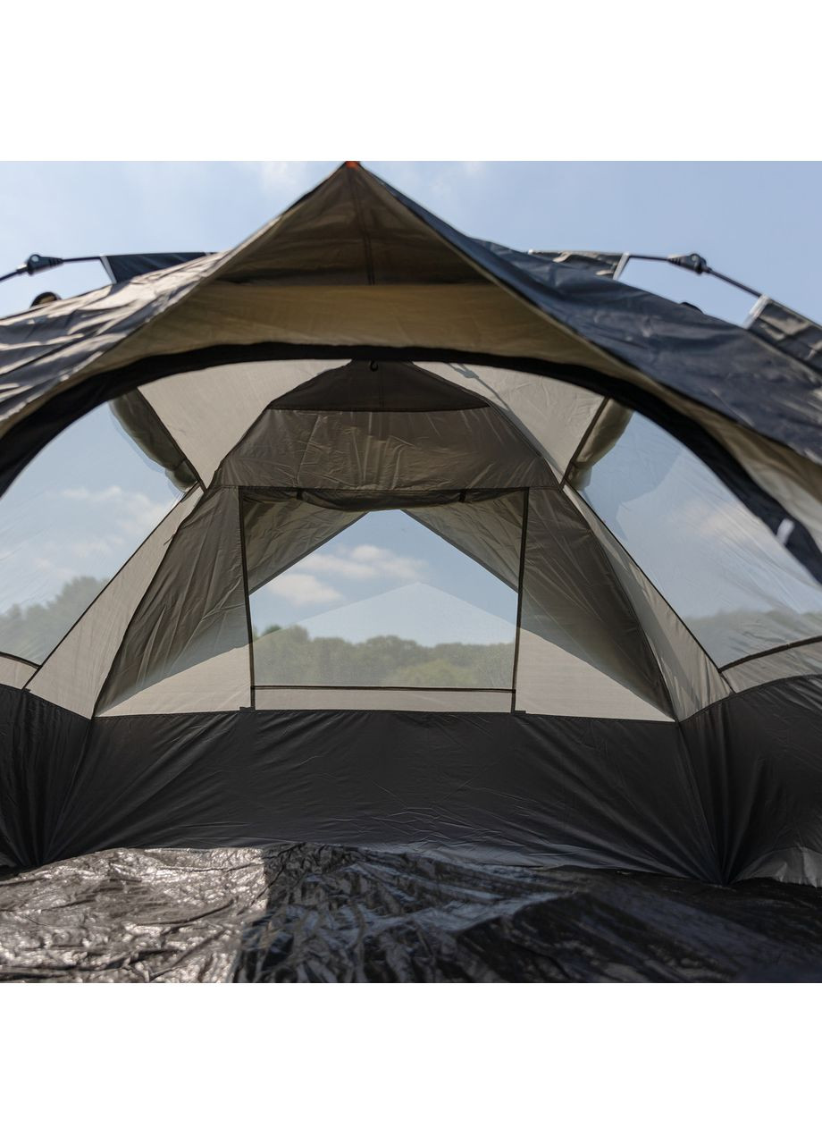 Палатка автоматическая трехместная 2 на 2 (м) кемпинговая туристическая LU-016B LUGI (370801990)