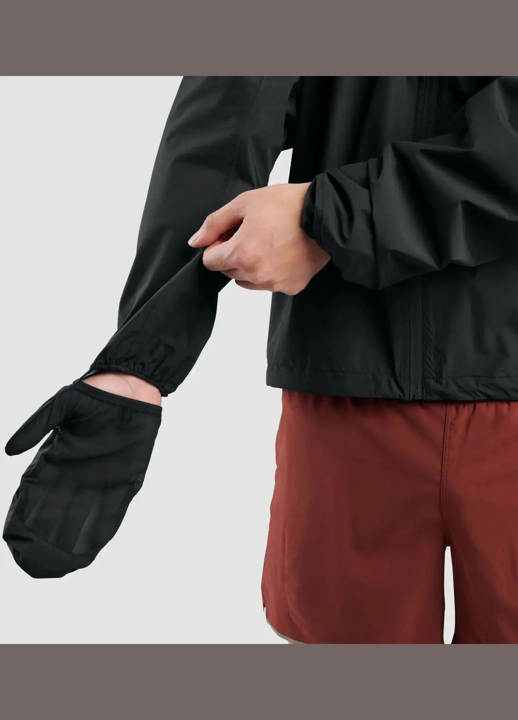 Чорна демісезонна куртка deluge cobalt Ultimate Direction