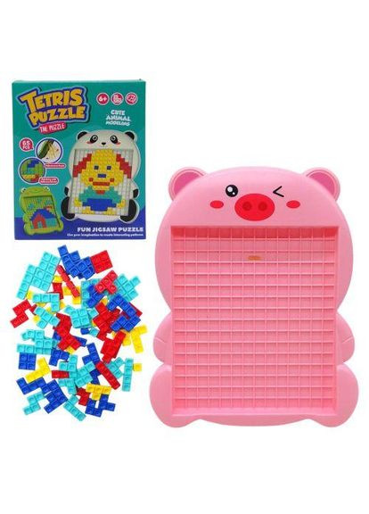 Мозаїка "Тетріс: Поросятко", 65 елементів (259448) MIC (361080231)