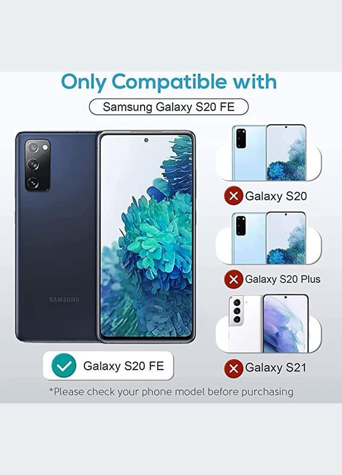 Набор защитного стекла LK 6 в1 для Galaxy S20 FE 5G (3 защитных стекла + 3 стекла для камеры) No Brand (301854275)