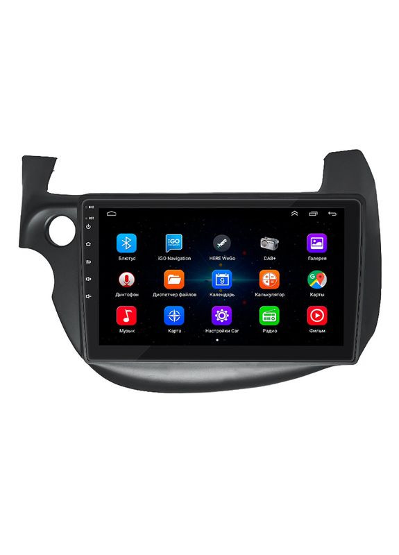 Штатна магнітола 10" для Honda Jazz II Рестайлінг 2011-2014 1/16Gb/ Wi-Fi Optima Хонда 3 шт. Lesko (336206600)