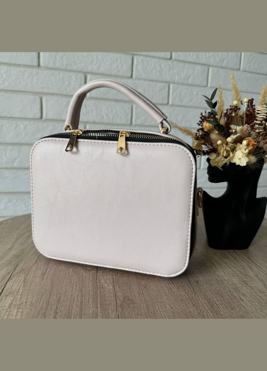 Стильная женская мини сумочка через плечо Marc, каркасная сумка черная белая Jacobs (334730446)