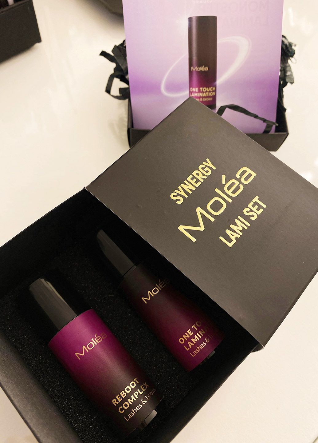 Набір для ламінування вій та брів Monostep Synergy Moléa Lami Set MOLÉA (365756891)