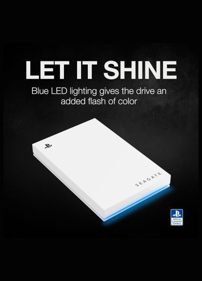 Зовнішній жорсткий диск 2.5" 2TB Game Drive for PlayStation 5 (STLV2000201) Seagate 2.5" 2TB Game Drive for PlayStation 5 (370017638)