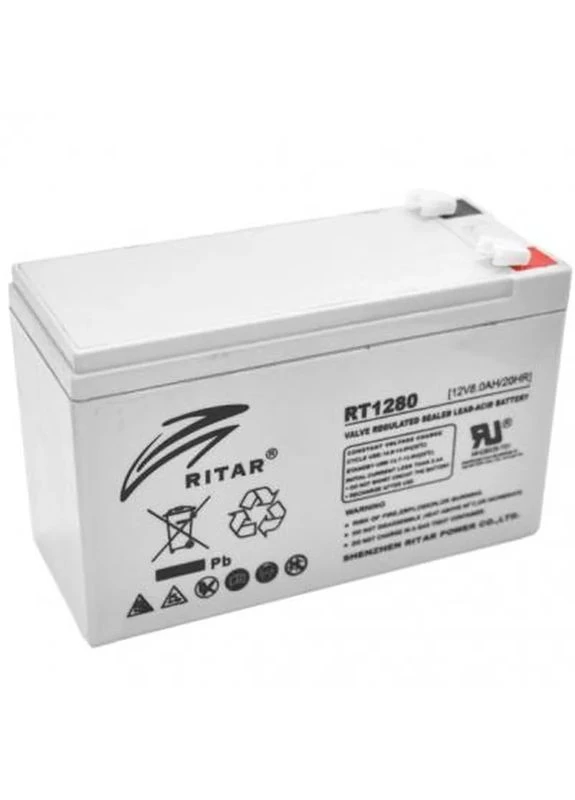 Батарея для ИБП AGM RT1280, 12V-8Ah (RT1280) Ritar (399596448)