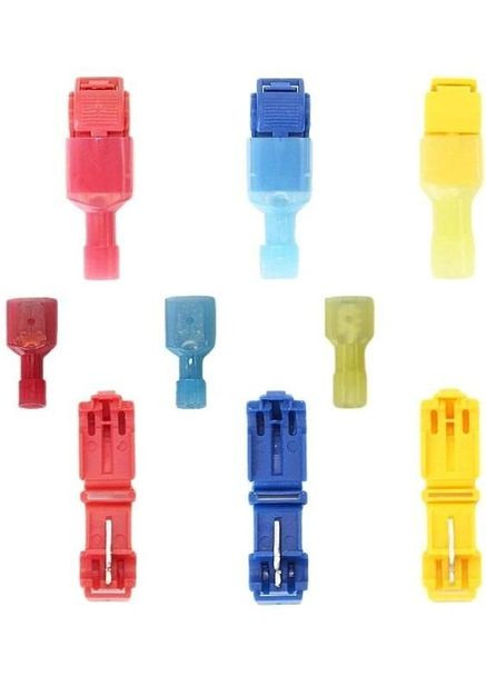 Набір клем T-подібних обтискних 0.5-4.0 мм PWR з ізоляцією 360 шт (ЕК050767) No Brand (330779117)