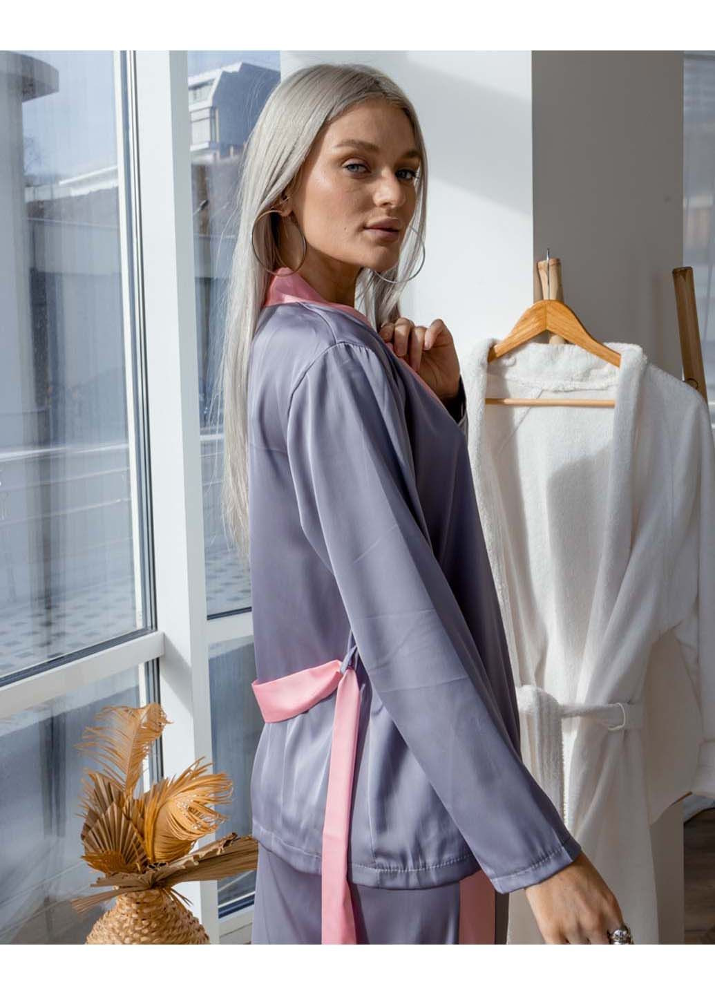 Комбинированный демисезонный пижамный комплект Модельєр