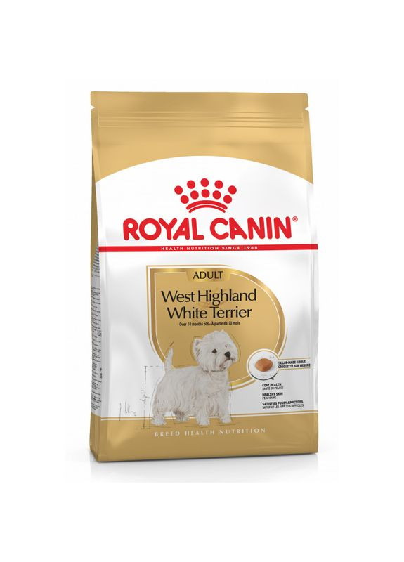Цена WESTIE ADULT 3 Years (3182550811774) (3981030) Royal Canin (279562193)