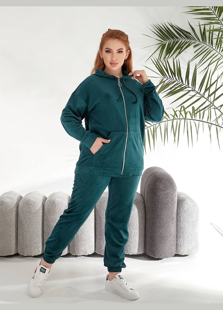 Велюровий жіночий костюм Fashion (341540261)
