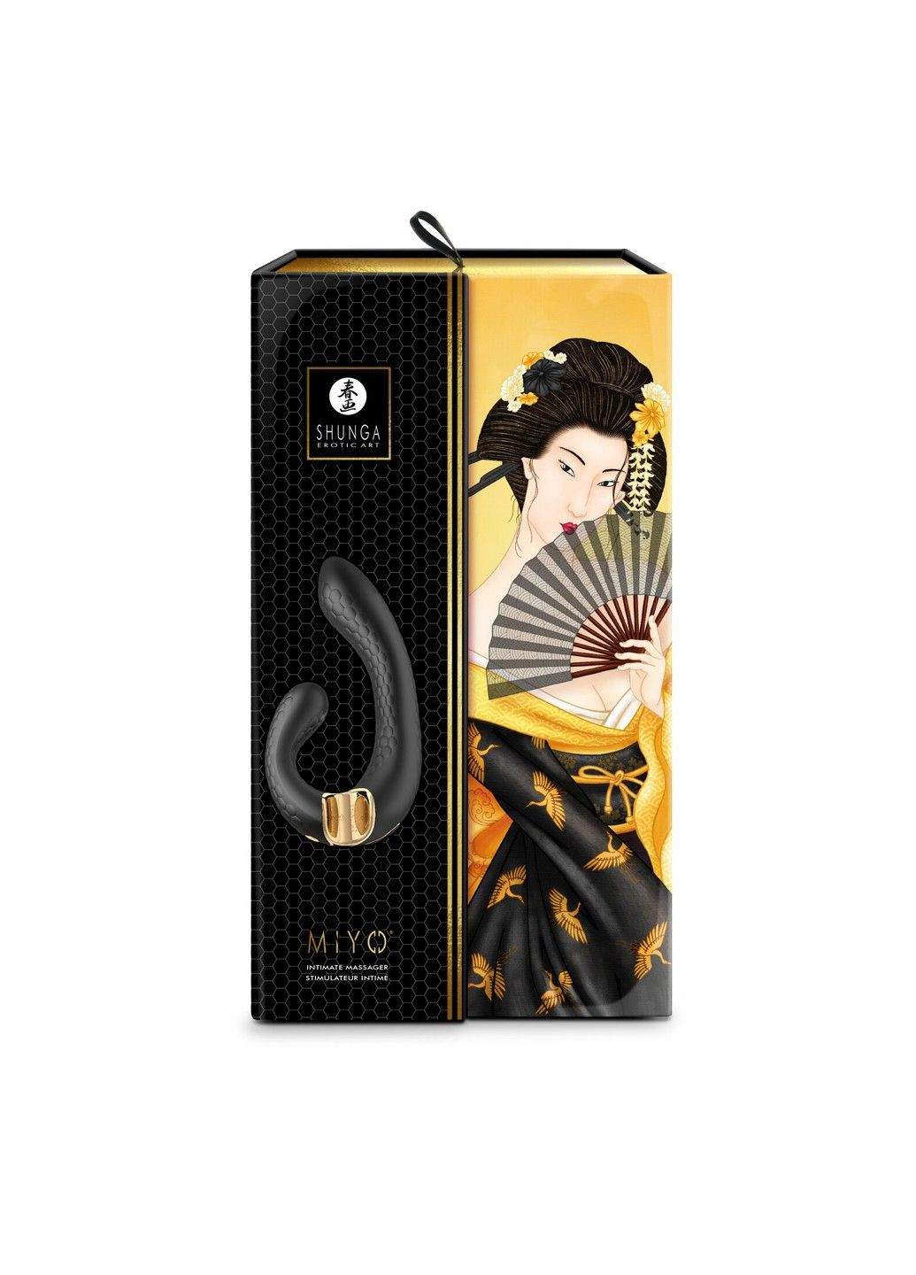 Вибратор-кролик Miyo Black Shunga (316253474)