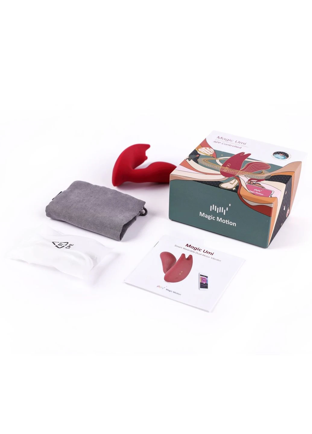Смартвібратор Umi Red Magic Motion (385657973)