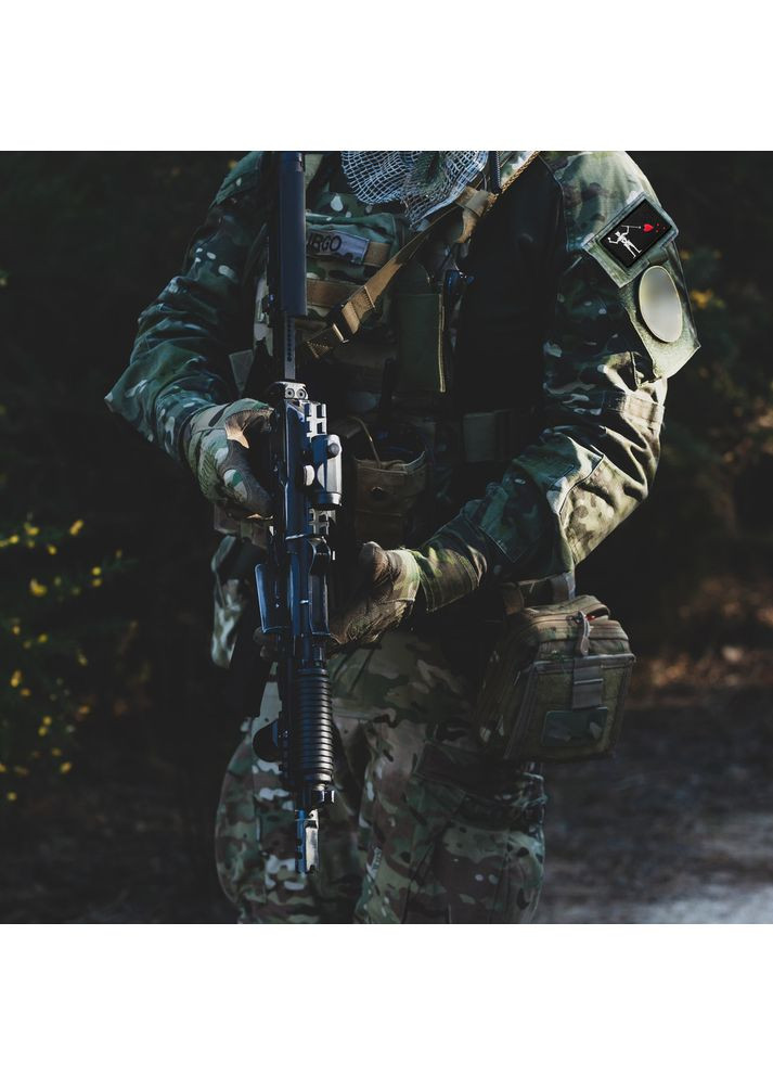 Шеврон із липучкою Чорна Борода Blackbeard 5х8 см вишитий патч нашивка IDEIA (361970732)