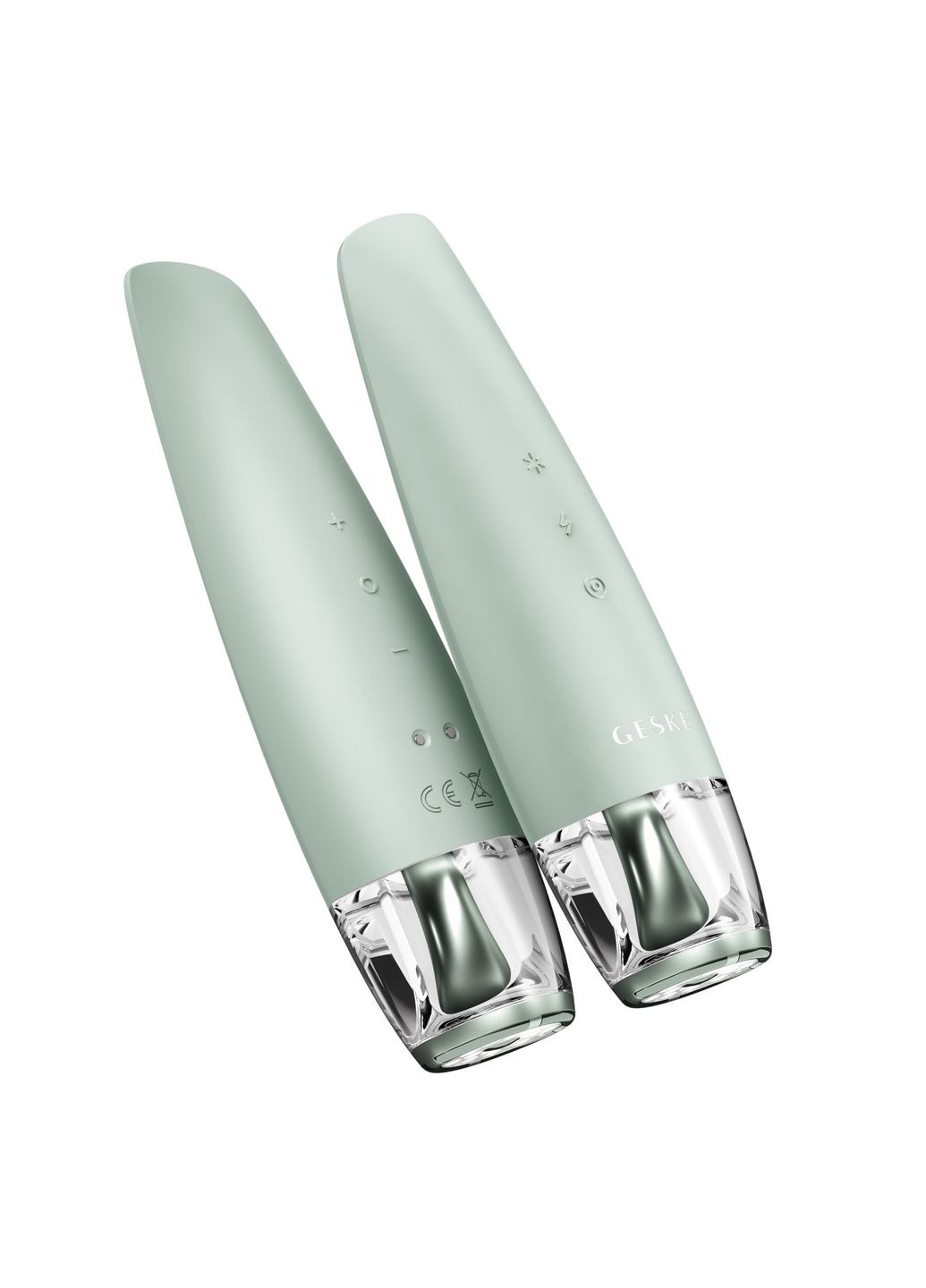 Антивіковий LED-випромінювач для відновлення шкіри обличчя Anti-Aging Skin Renewer 9в1 green GESKE (341525926)