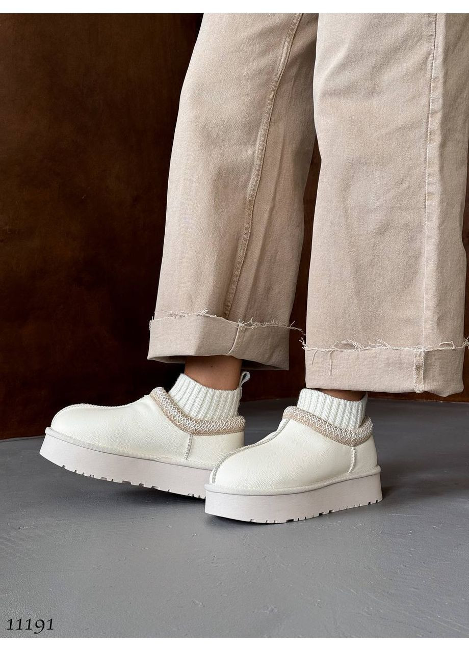 Кожаные Угги с имитацией носков Helen (368527981)