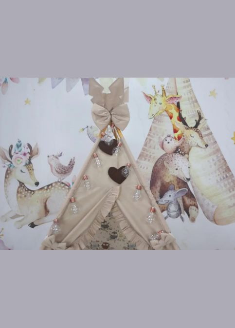 Дитячий Вігвам Совуня . Повний комплект(+коврик +подушки) No Brand (304536586)