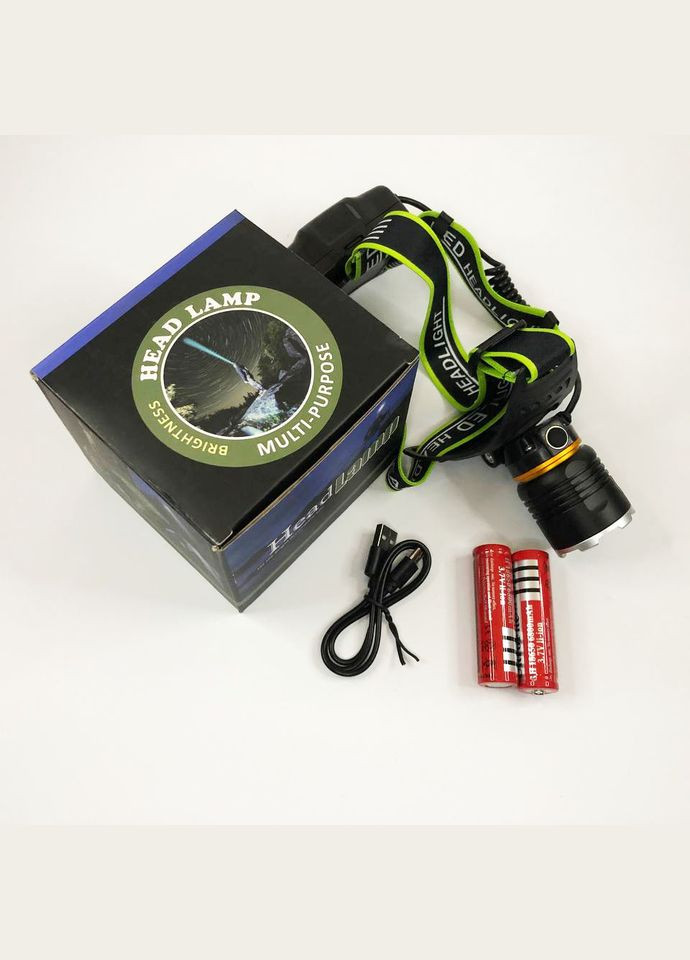 Фонарь налобный с датчиком движения Police BL-8003-P50, фонарик, налобный фонарик с usb зарядкой Bailong (364663776)