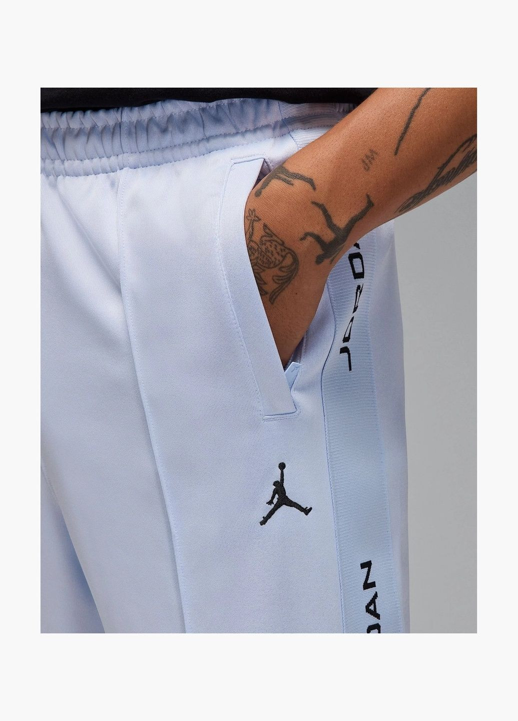 Голубые демисезонные брюки Air Jordan
