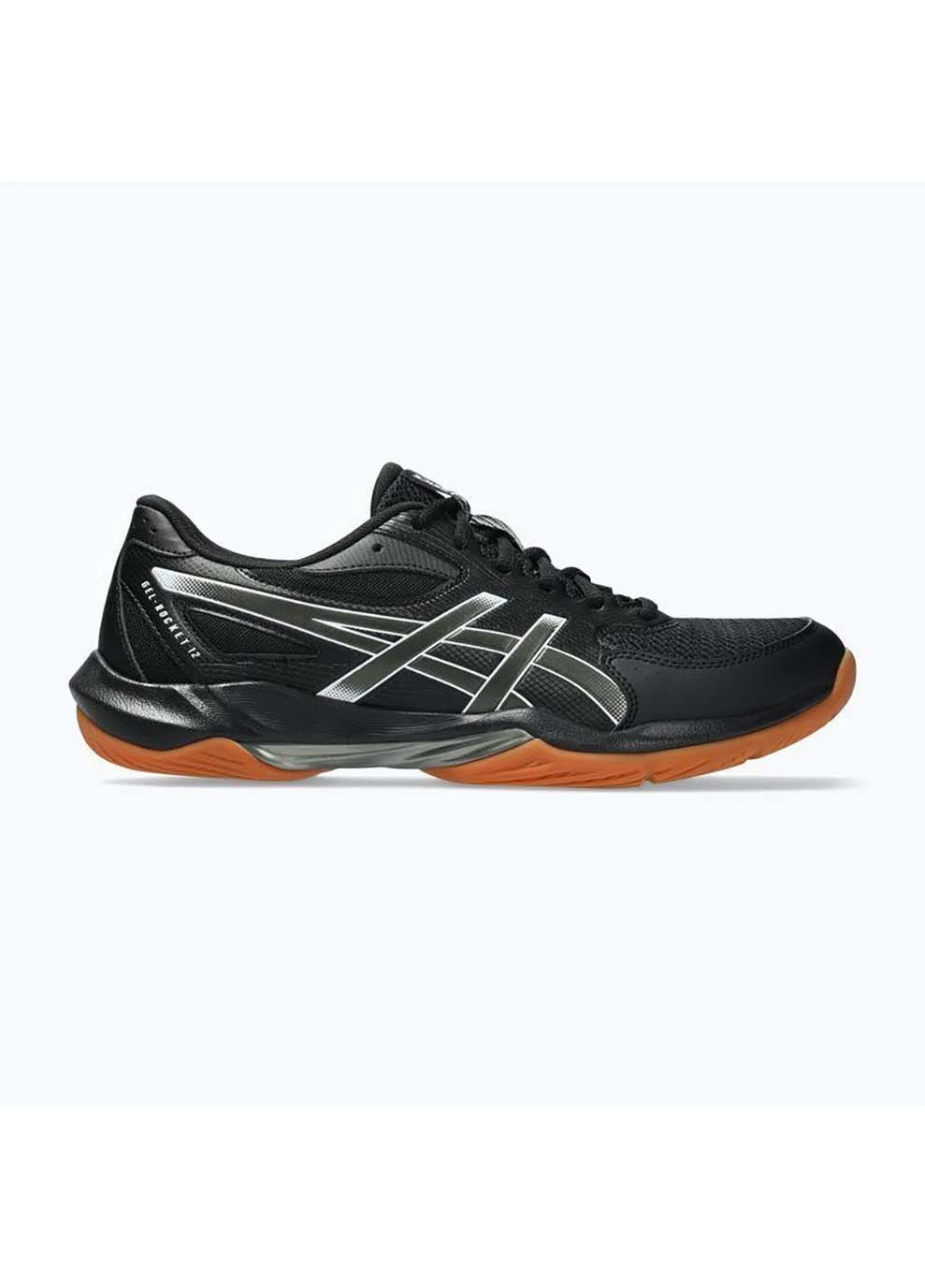 Чорні чоловічі кросівки gel-rocket 12 чорний демісезон Asics