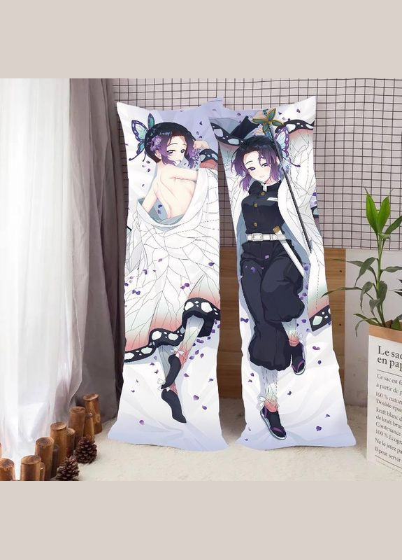 Подушка Обіймашка Аніме Дакімакура Кочо Шинобу Клинок 130 х 40 см No Brand (317202428)