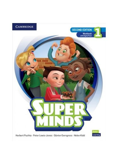 Рабочая тетрадь Super Minds Second Edition 1 Workbook with Digital Pack Cambridge University Press (351587387)