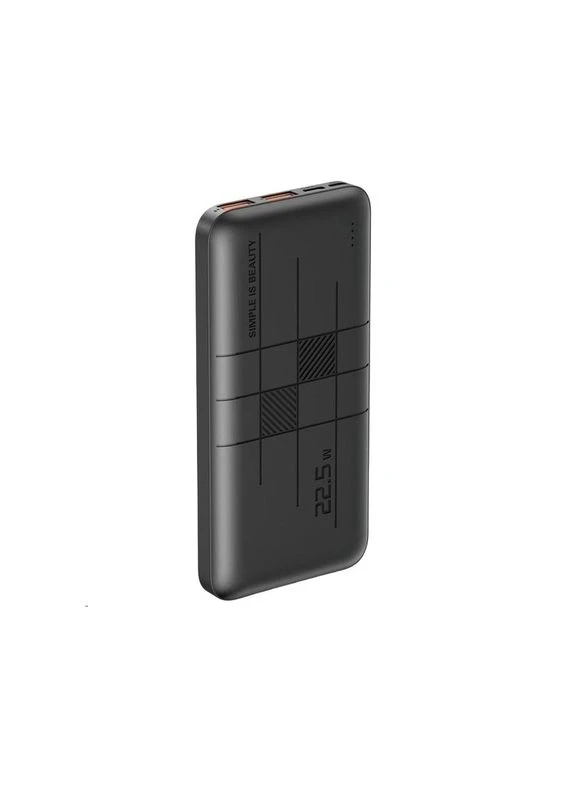 Внешний аккумулятор fast charge light display PD20W+QC22.5W 10000mAh Black (6920680831982) XO PR187 (361347561)