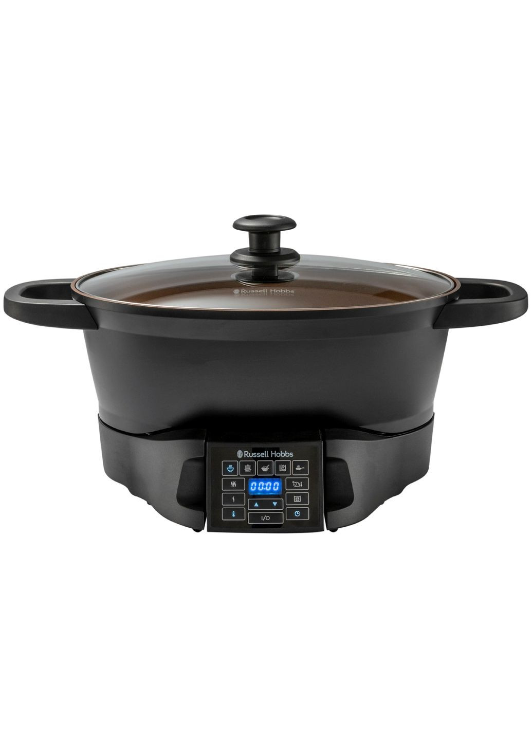 Мультиварка GoodToGo, 1000Вт, чаша-6.5л, электронное управл., съемная крышка, керамика, Russell Hobbs (344558197)