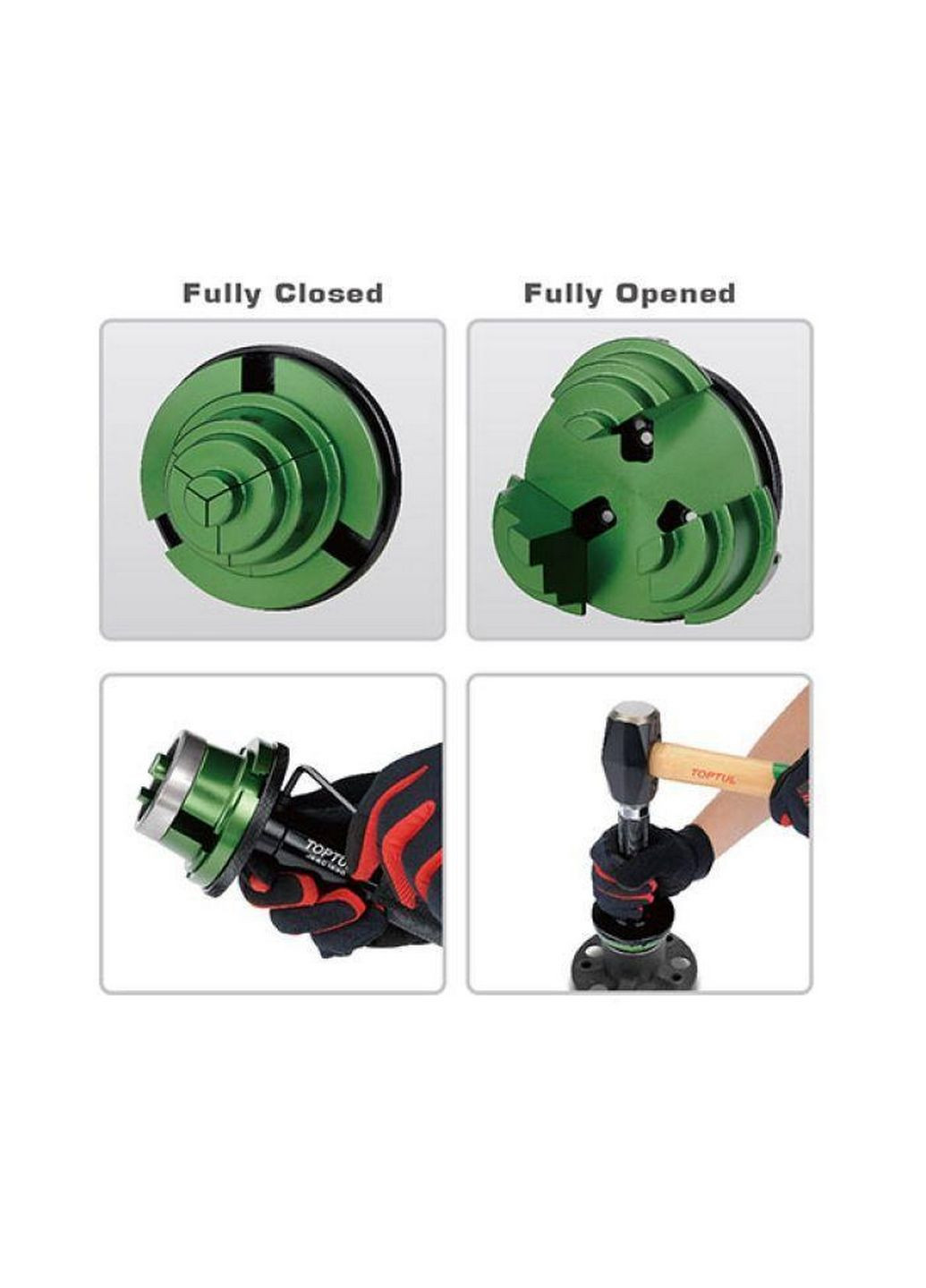 Инструмент для установки сальников и подшипников 18-90мм TOPTUL (289459419)