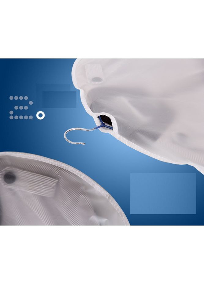 Чехол для одежды полиэтиленовый полупрозрачный No Brand (371366951)