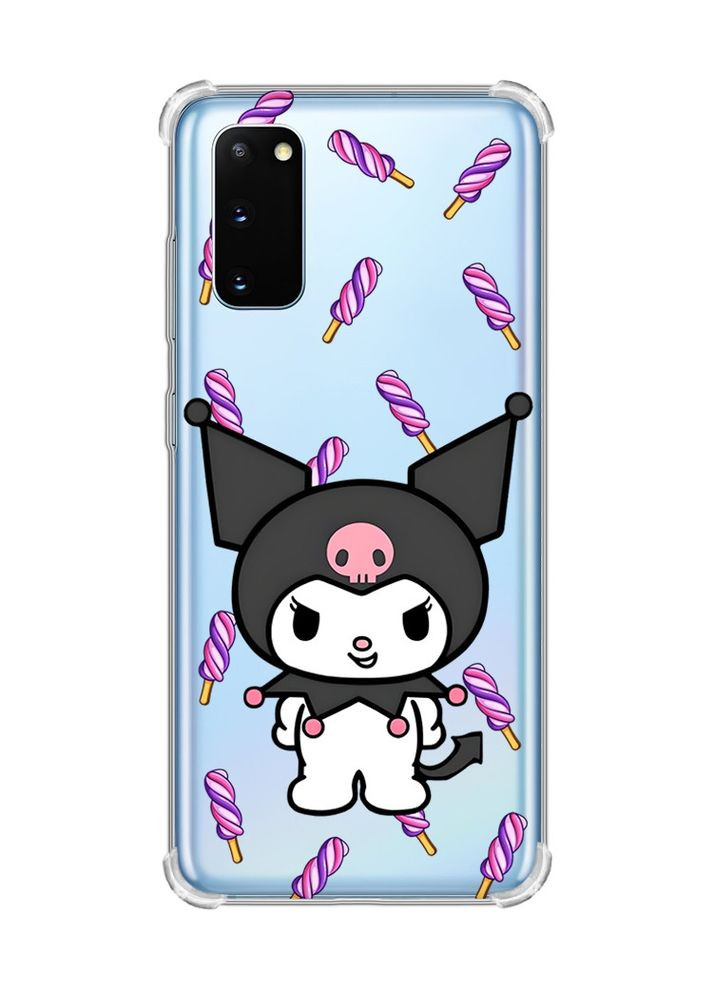 Чохол із потовщеними кутами на Samsung Galaxy S20 Plus Куромі (принт 390) Creative (360696228)