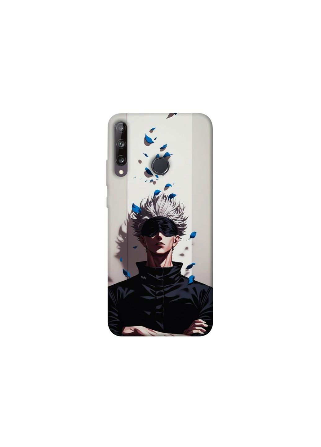 Чехол на Huawei P40 Lite E Satoru Gojo v4 Frontalka (354686915)