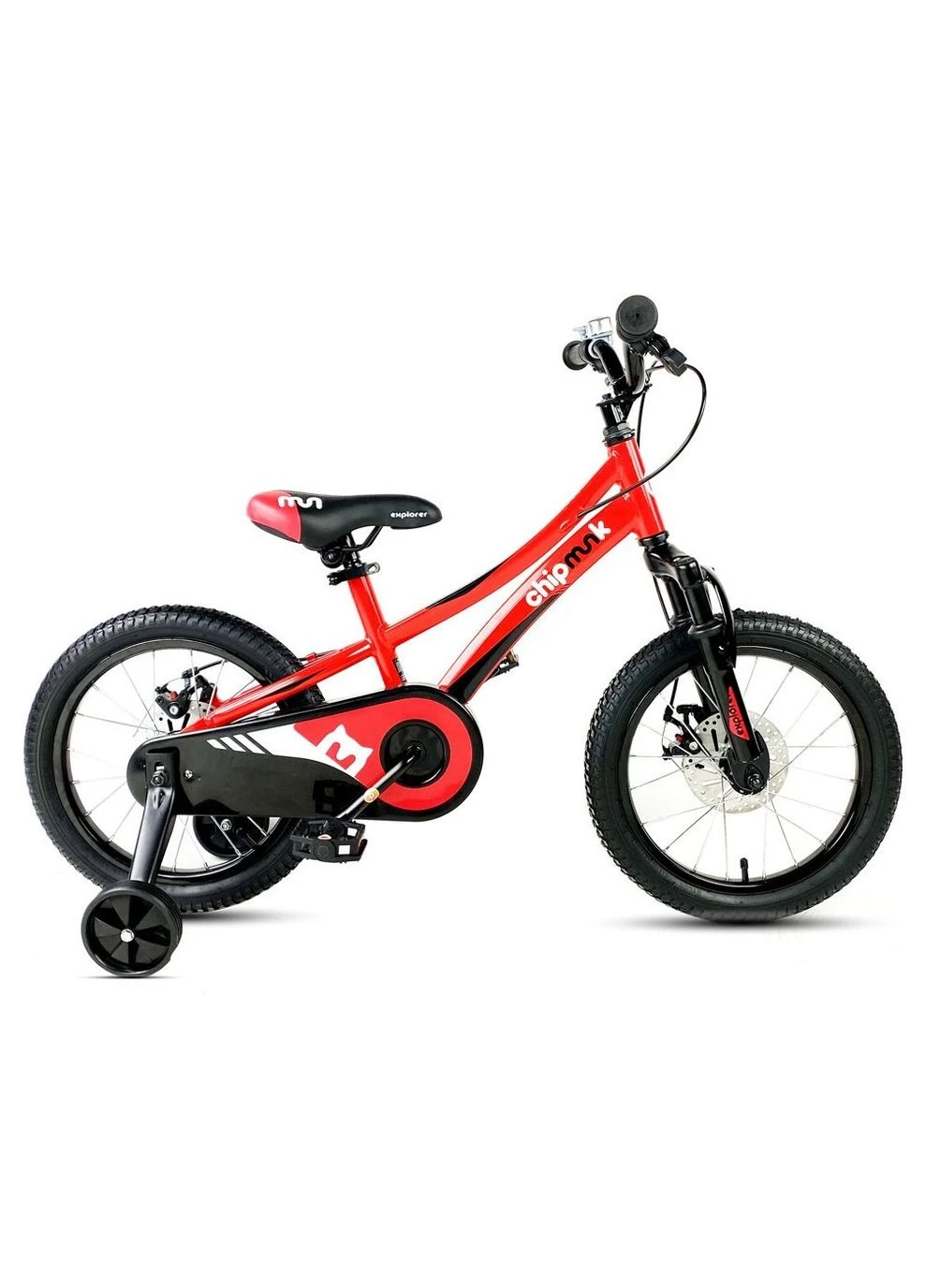 Велосипед детский Chipmunk EXPLORER 16", OFFICIAL UA, красный (CM16-3R-red) RoyalBaby (395327060)