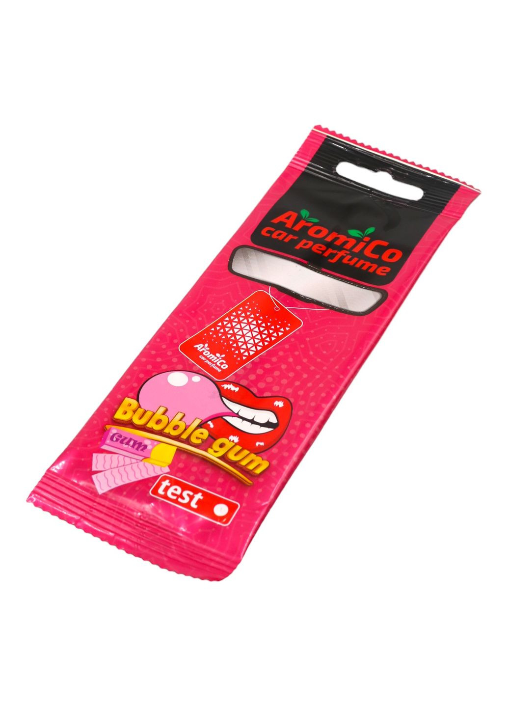 Ароматизатор автомобильный картонный Bubble Gum Aromico (301125917)