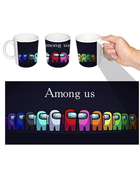 Чашка белая Among Us (z0296) No Brand (327004510)