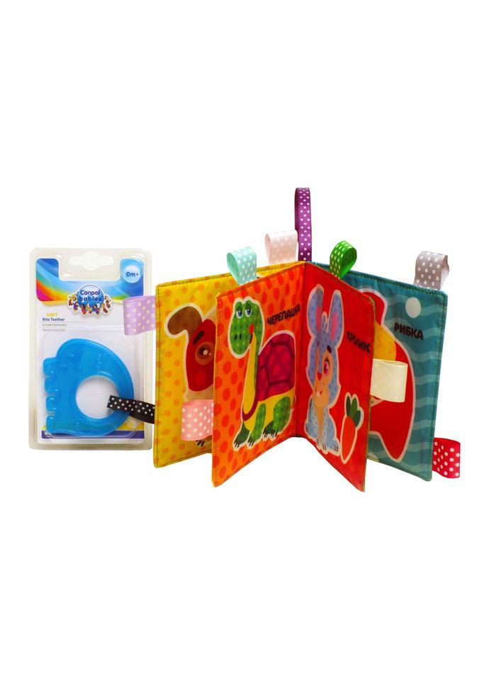 М'яка книжка-шуршалка "Котик" 403785 з прорізувачем Книжковий хмарочос (300387066)