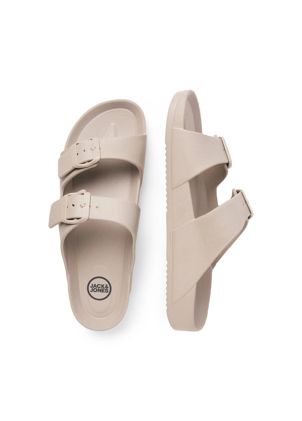 Шльопки,сірий,JACK&JONES Jack & Jones (293968726)