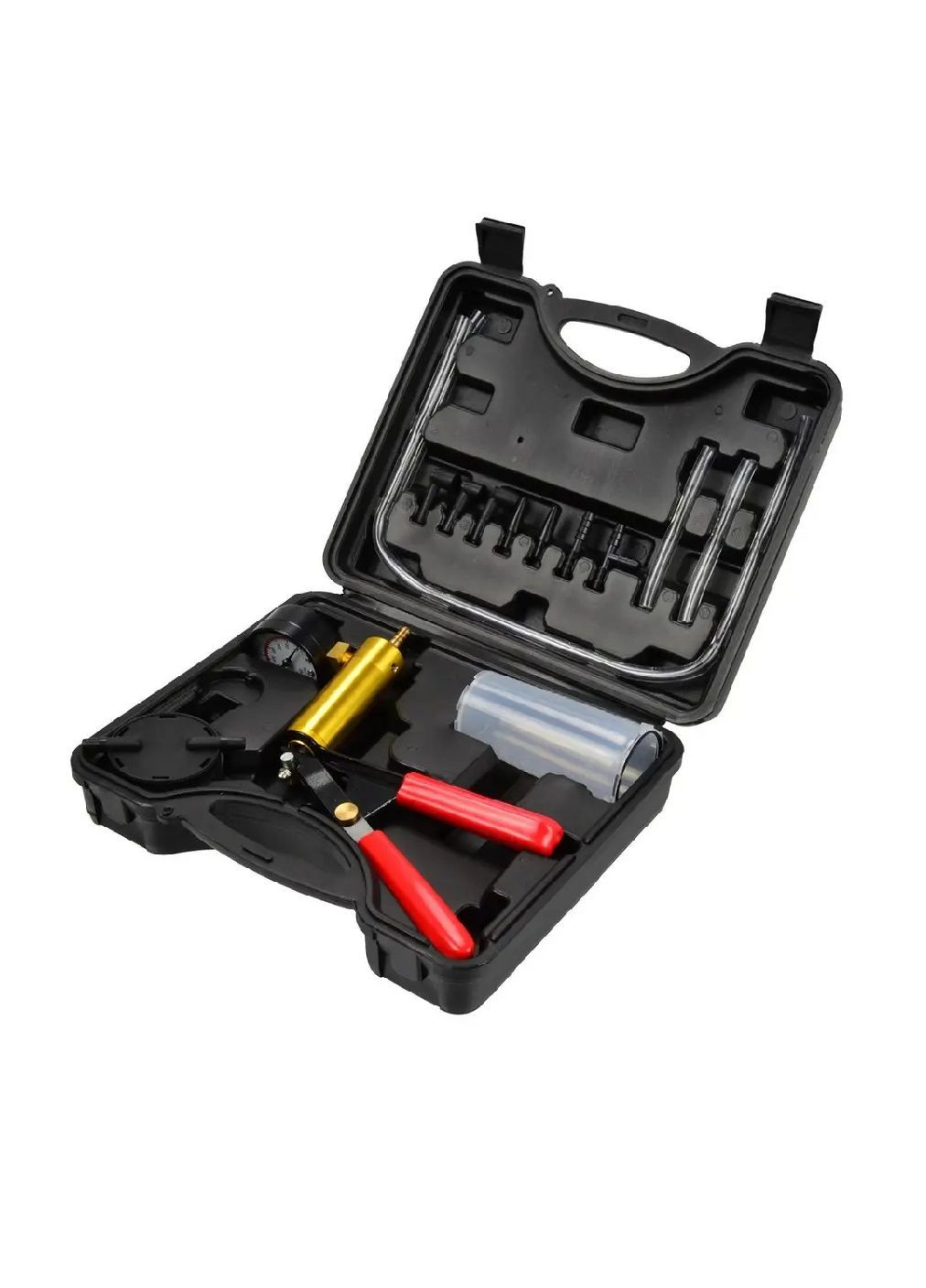 Набір ручний вакуумний насос з манометром для перевірки обслуговування різних систем тиску автомобіля 1-4 бар (479379-Prob) Unbranded (317450513)