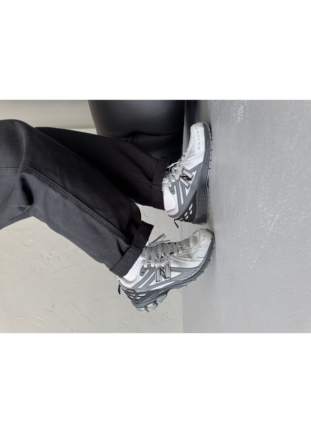 Серые демисезонные кроссовки мужские new balance 1906r cordura grey white black | нью беланс 1906r серые No Brand